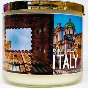 NEW Italy Cannoli & Chocolate Bath & Body Works Candle